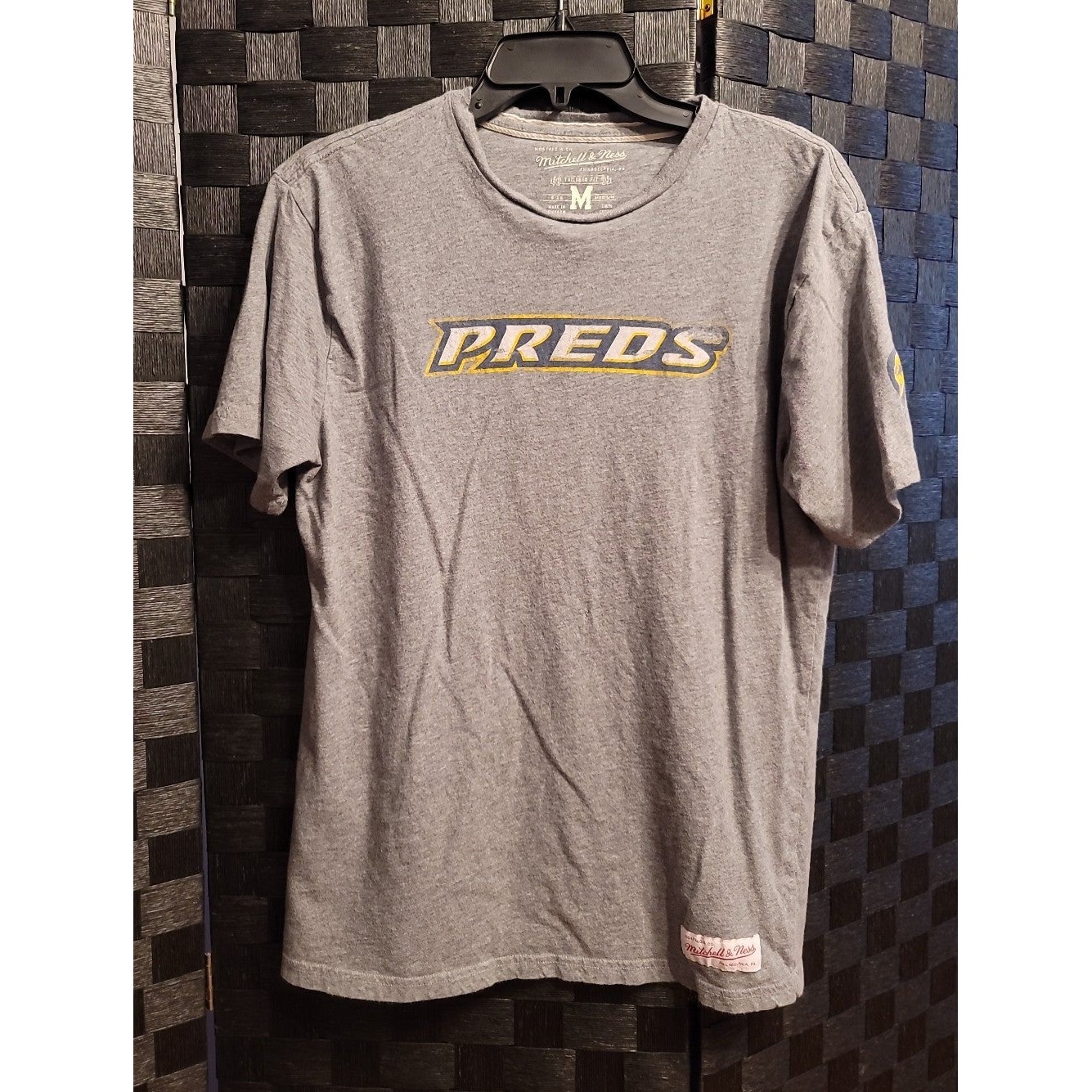 Mitchell & Ness Preds T-Shirt Size Medium